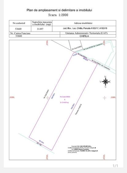 Teren intravilan 31497 mp - Chitila zona industriala de hale - 6
