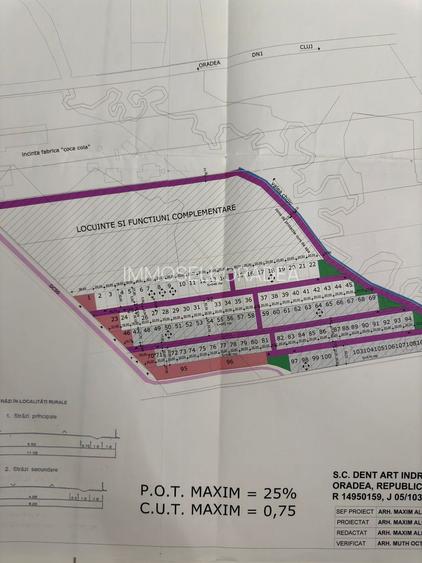 Teren intravilan cu destinația de construcție locuințe, Sacadat-13900e - 3