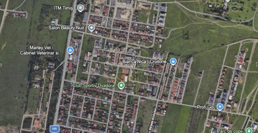 Teren intravilan pretabil individuala/duplex | Giroc - 2