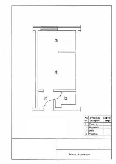 Garsoniera ideal spatiu zona AFI - 9