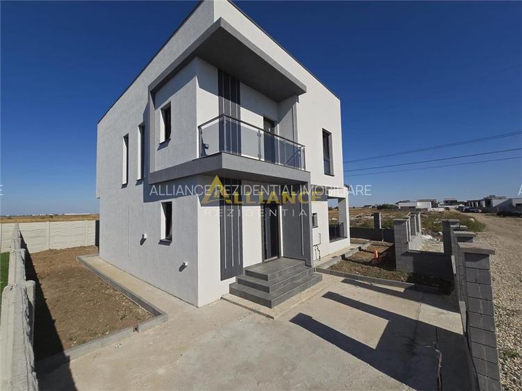 Vila individuala - 4 camere - 3 bai - incalzire pardoseala - placa de beton - 2