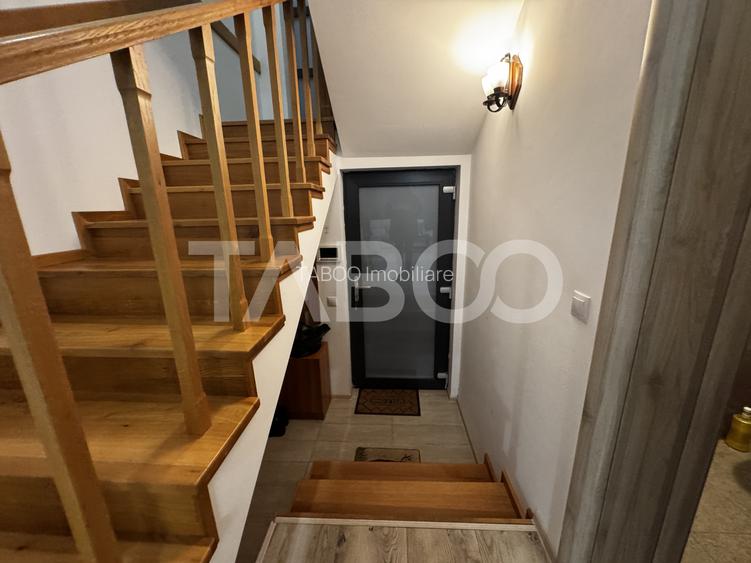 Casa de vanzare cu 4 camere incalzire in pardoseala Selimbar Sibiu - 16