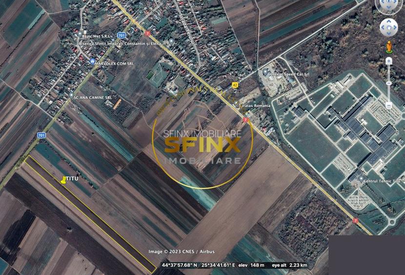 Teren Titu Dambovita 7 ha - 7