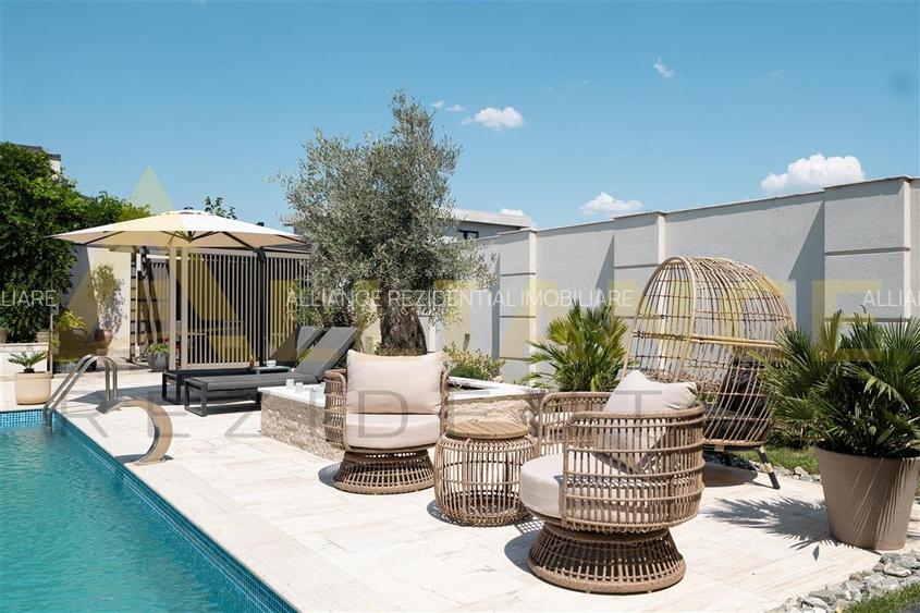 Vila Impresionanta cu Piscina Privata si Gradina de 850 mp in Comuna Berceni - 26