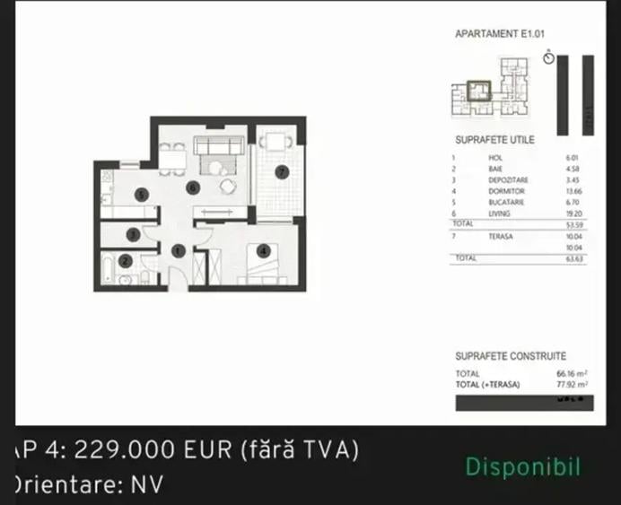 Apartament 2 camere premium |Bloc Boutique | Barbu Văcărescu-Floreasca