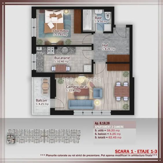 TITAN PALLADY GURA PUTNEI, 2 CAMERE 63 MP BLOC NOU