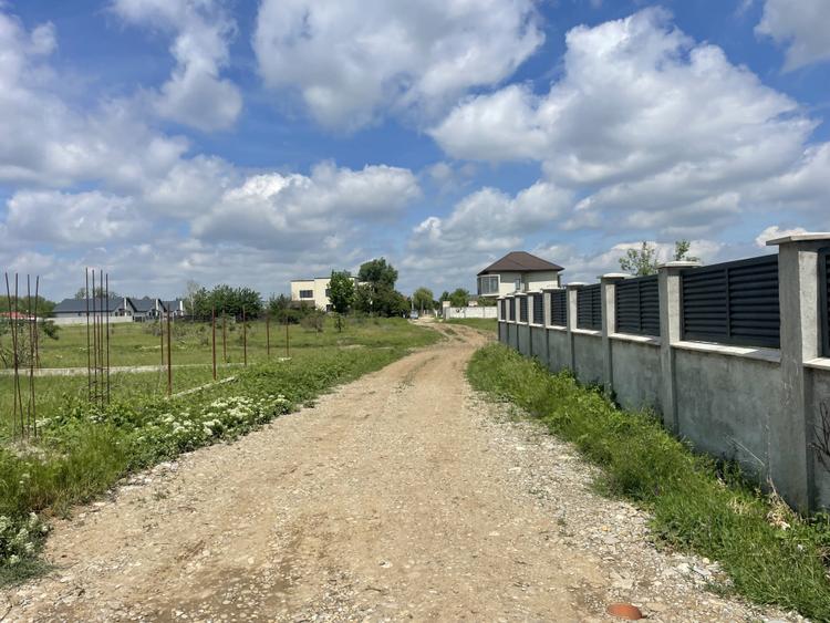 Domnești, Str Teiului, teren 1500mp, 40ml deschidere, utilități.