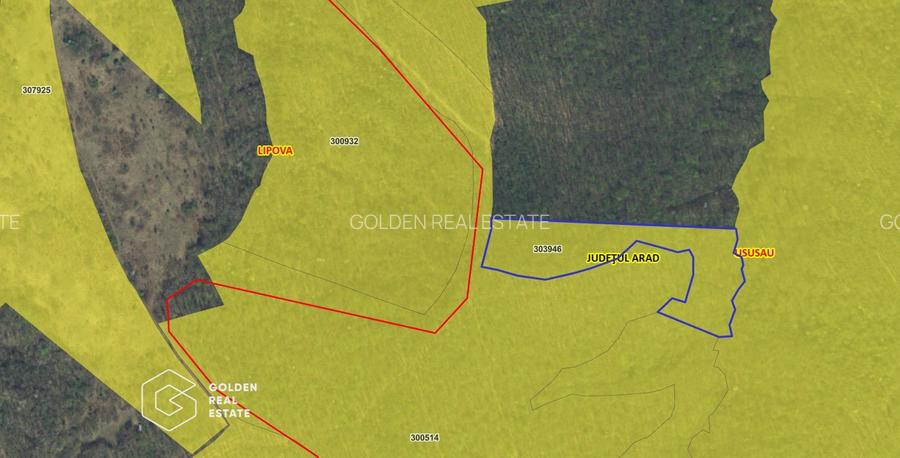 Padure de stejar, Ususau, suprafata 29.800 mp, comision 0% - 2