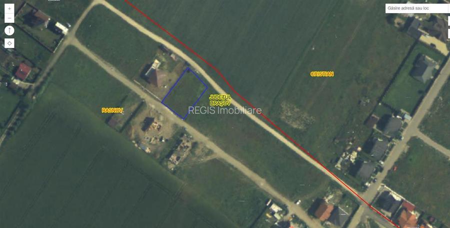Teren intravilan granita Rasnov Cristian 890 mp - 6