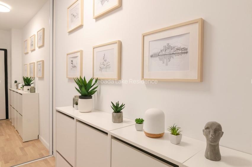 Apartament 3 camere cu gradina de 65 mp si vedere lac-Lebada Lake Residence - 8