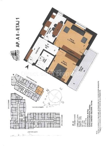 Apartament  2 camere  65m2 TN Residence la 6 min metrou Timpuri Noi cu parcare - 10