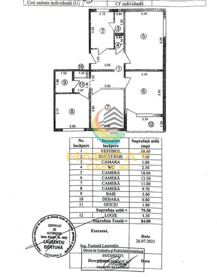 Apartament 4 camere decomandat, etaj 1, Bd. Constantin Brâncoveanu - 3