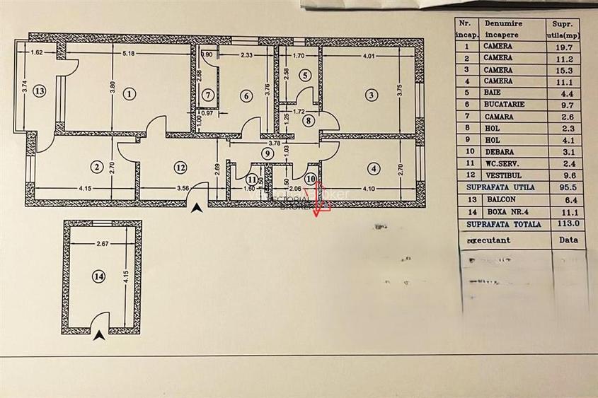 Oferta unica! 4 camere decomandat, etaj intermediar Vatra Luminoasa - 6