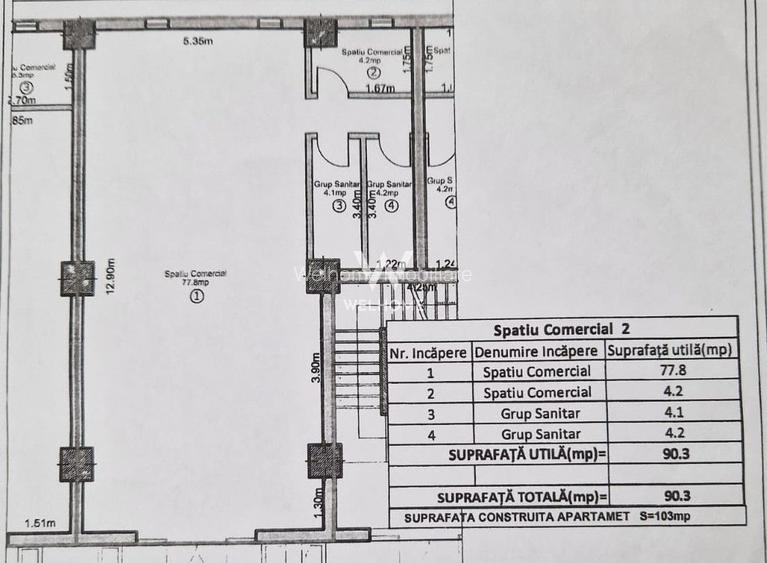 Spatiu Compercial cu vad zona Doamna Stanca-Sibiu - 1