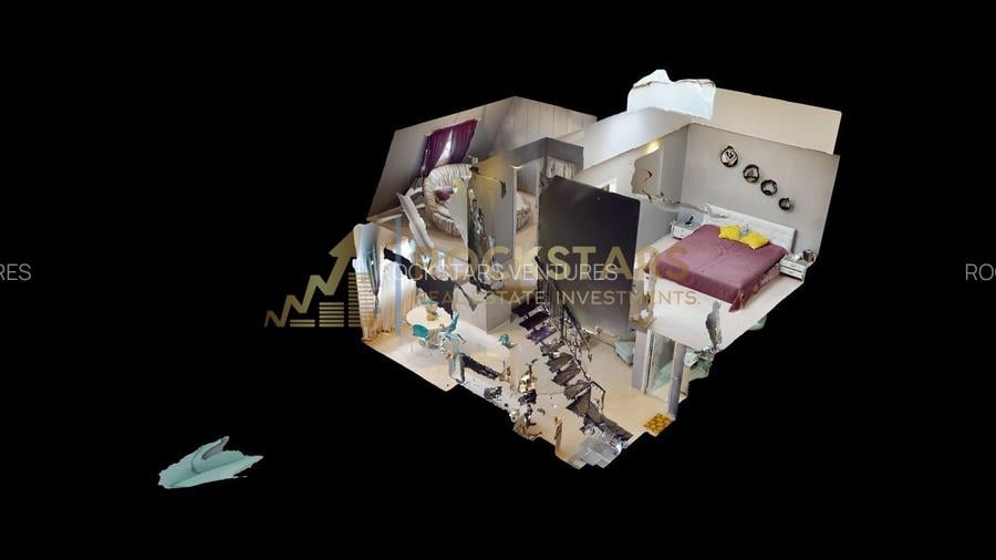 Apartament 3 camere | Doua niveluri | 74 mp | zona Fizicienilor - 19