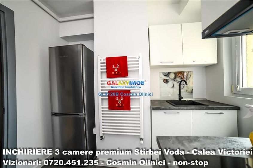 Inchirere 3 camere premium, prima inchiriere, Calea Victoriei - 16