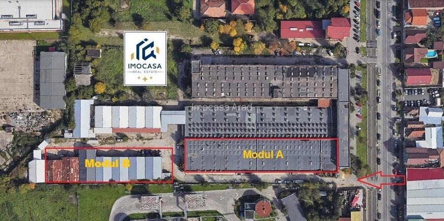 Exclusiv De vanzare Hale industriale Arad Cashflow 90% grad de ocupare - 12