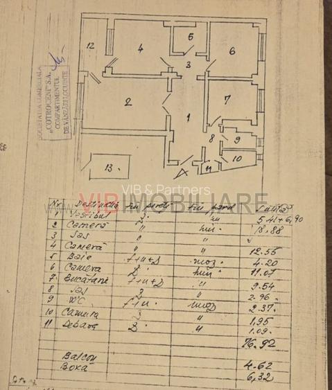 Comision 0 - 3 Camere - Uranus - Etaj 2 - 11