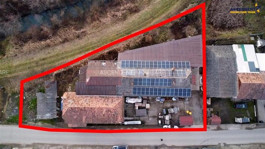 Spatiu de productie 840mp,fotovoltaice, trifazic,birouri,728 mp teren,Acatari, M - 5