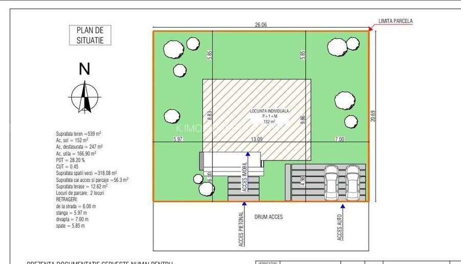 Teren 539 mp de vânzare Tunari  proiect langa Green Space Tunari - 6