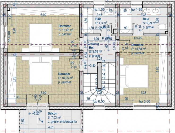 0% Comision ! Case cuplate prin garaj. Proiect finalizat ! Chinteni  - 7
