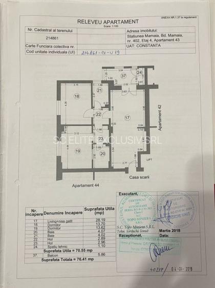 Stațiunea Mamaia - 3 camere, vedere panoramică la lac &acirc; Vila Ovidiu - 40