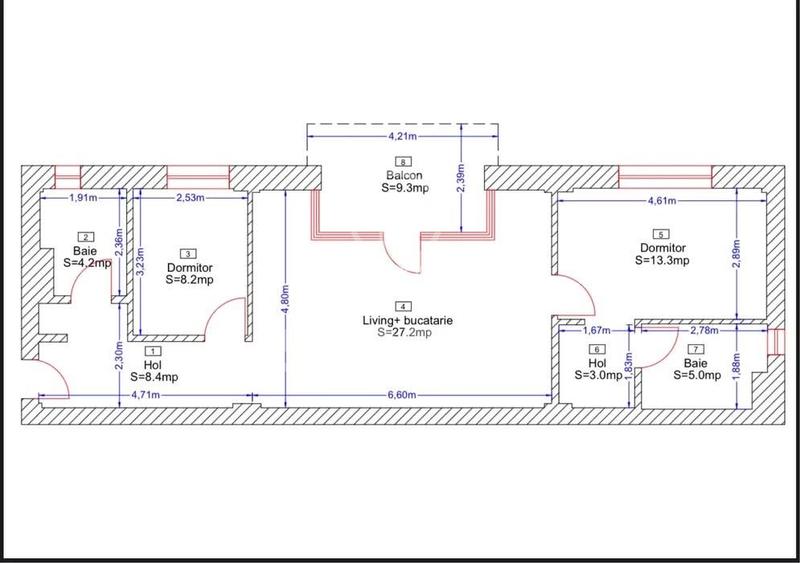 Apartament 3 camere LUX 70mp BLOC NOU Borhanci - 10