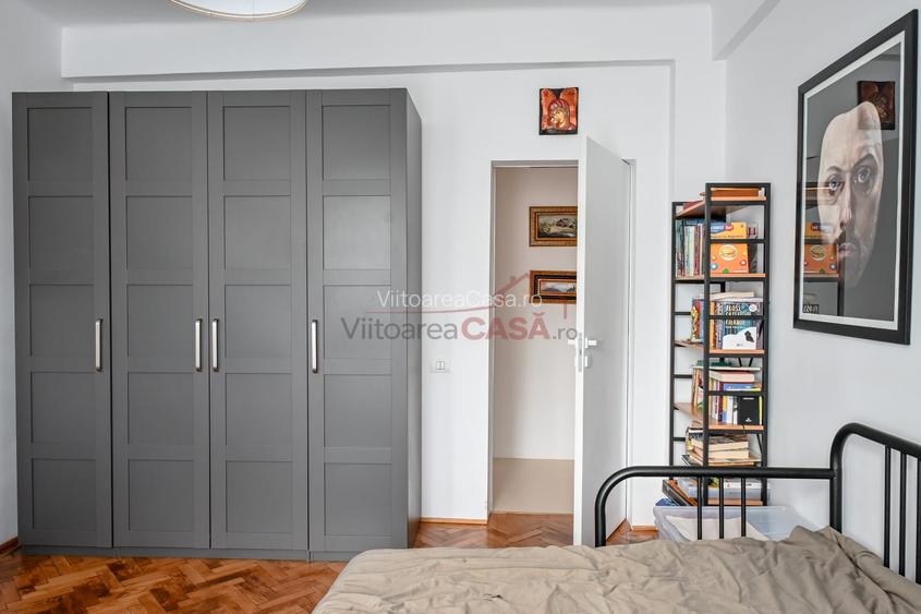 Pta Romana - 4 camere renovat complet - vedere deschisa spre parc - 9