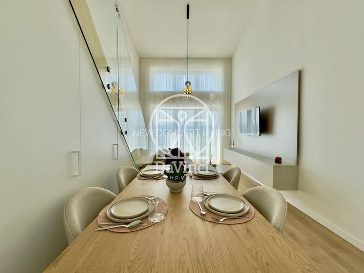 Penthouse 5 camere,3 bai - aer conditionat - terasa 15.44 mp - 6