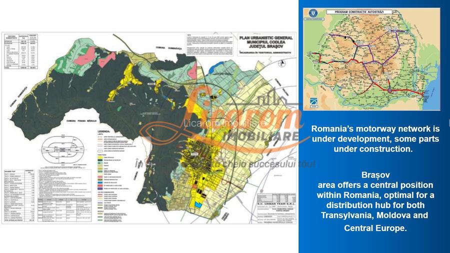 Codlea teren constructii industriale sau logistice 8 ha pana la 24 Ha - 3