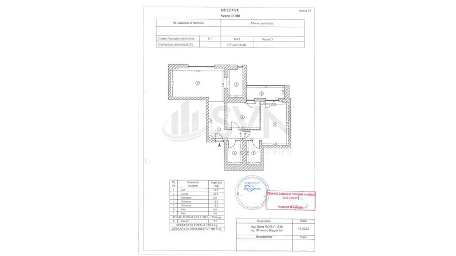 REA1024301 ONE Cotroceni l Apartament 3 camere l 86 mp - 4
