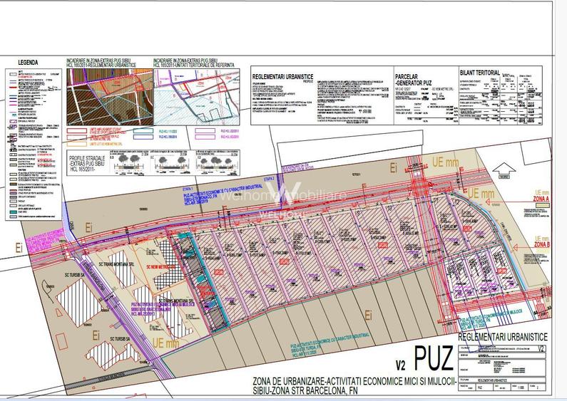 Teren intravilan in zona industriala VEST - 9000 mp - Sibiu - 1