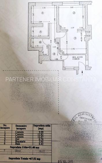 Centrul Vechi | Plaja Modern | apartament cu 2 camere | Gaze - 2