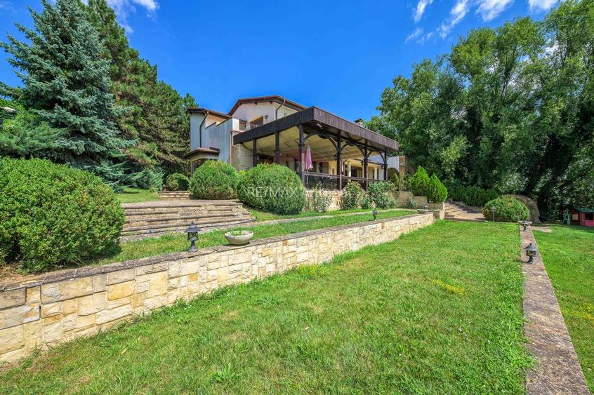 Vila neoromânească cu influențe toscane pe malul lacului Snagov - 39