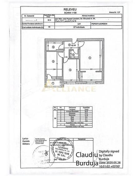 Biruintei 89 - 3 Camere - 2 Bai - Metrou - 9