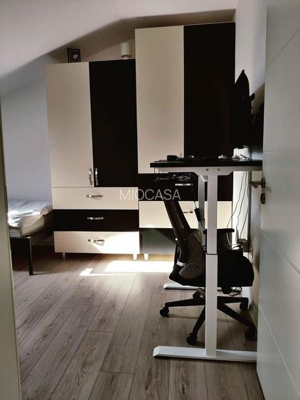 Laga Eso. NOU.  Spatios - 90 mp utili + terasa.  Complet mobilat si utilat. - 17