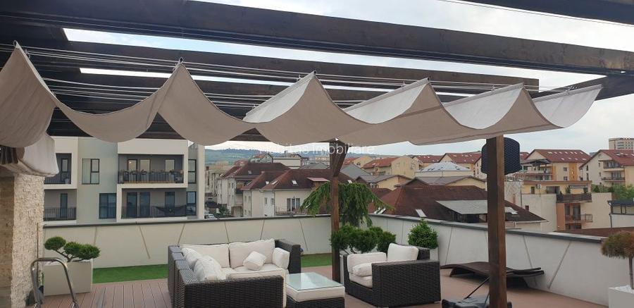 % COMISION Penthouse ultrafinisat,180 mp +250 mp terasa,garaj dublu - 8