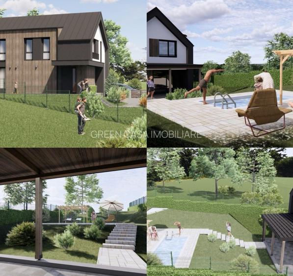 Casa in Chinteni nou construita Priveliste superba - 5