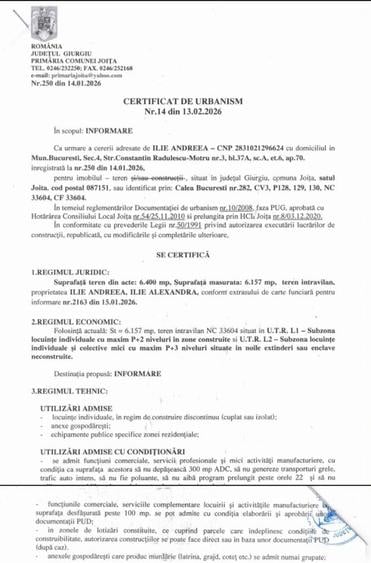 Teren parcelabil/construibil cu casa renovata - ideal investitii - 15
