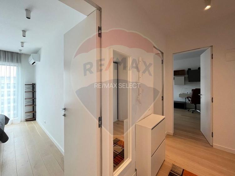 2 camere Nusco City, Pipera-Aviatiei, complet mobilat, parcare inclusa - 16