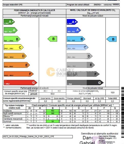 2 Camere - 59MP | Decomandat | 3/8 | Creditabil | 1986 | Crangasi - 14