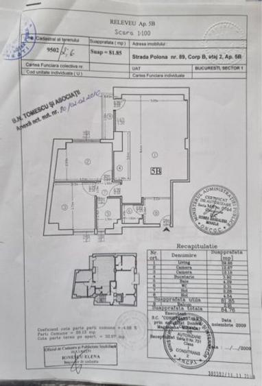Închiriere Apartament 3 camere în zona Ultracentrala