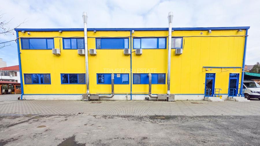 Spațiu industrial–afacere catering la cheie, teren&hală 750 mp S+P+1E - 3
