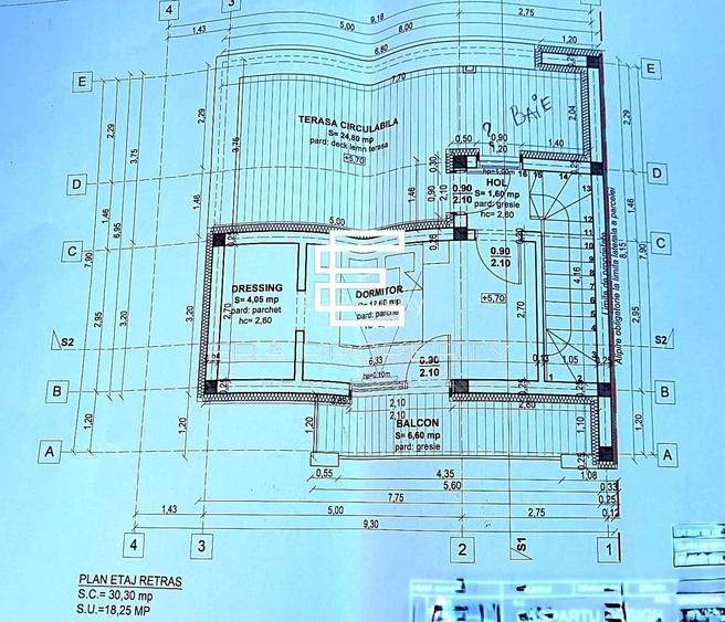 Casă modernă în Sibiu – etaj retras, terase -teren 213 mp - 3