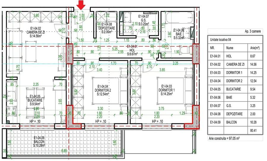 Apartament 3 Camere | Sector 3 Metrou1 Decembrie 1918 | Metrou 6 min - 3