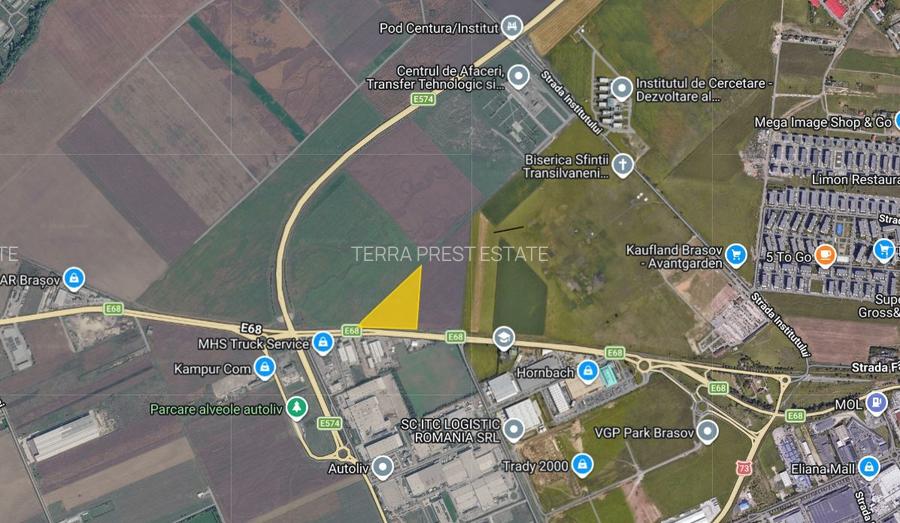 Lot teren zona in dezvoltare, aeroport Brasov - 3