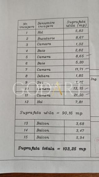 Apartament 4 camere | Bloc 1990 | 3 balcoane | Vedere panoramica - 2