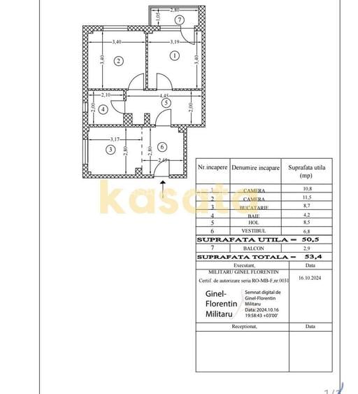 Ap 2 camere1988| Baicului | Complet renovat 2025|Mobilat - 10