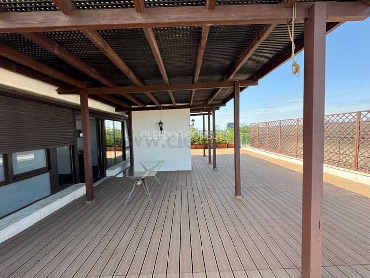 Aviatorilor - penthouse cu 5 camere de inchiriat, terasa 134mp - 16