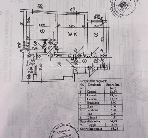3 camere Camil Ressu, stradal, aproape Park Lake, comision 0% - 1